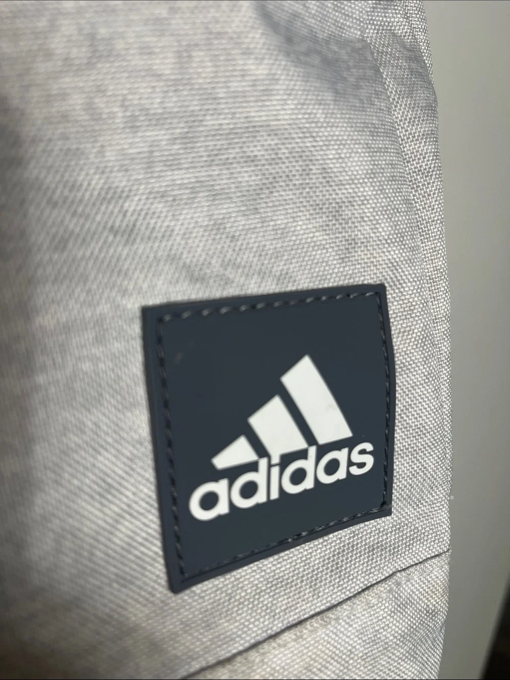 adidas Light Gray Backpack with Mint Blue Accents - Picture 2 of 11